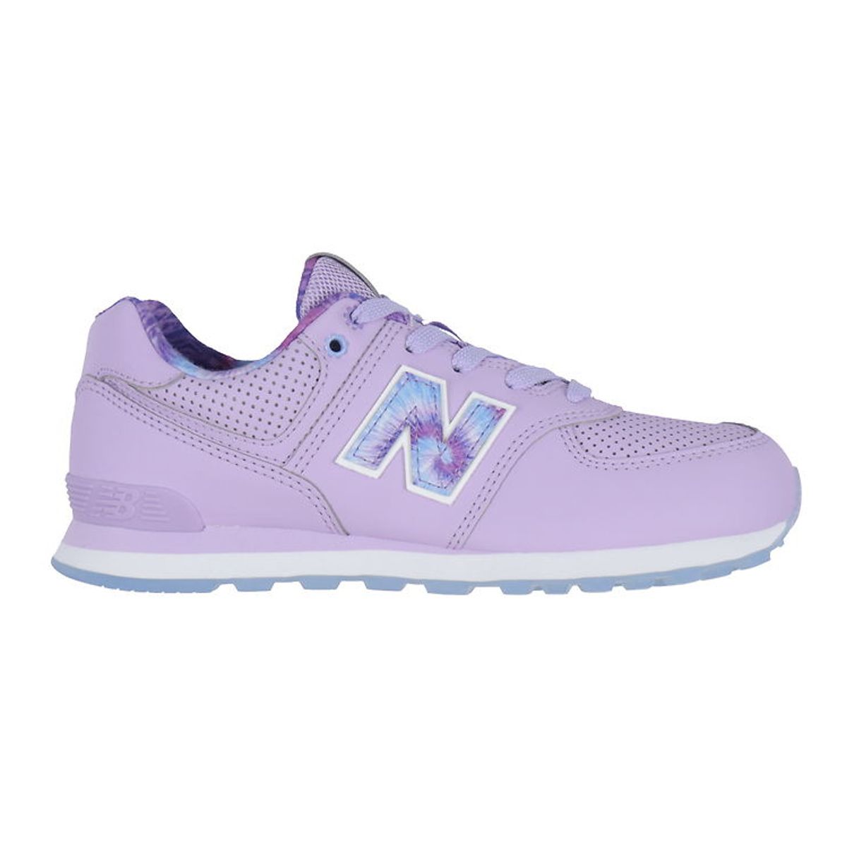 New Balance Sko - 574 - Lilac Glo/Electric Sky