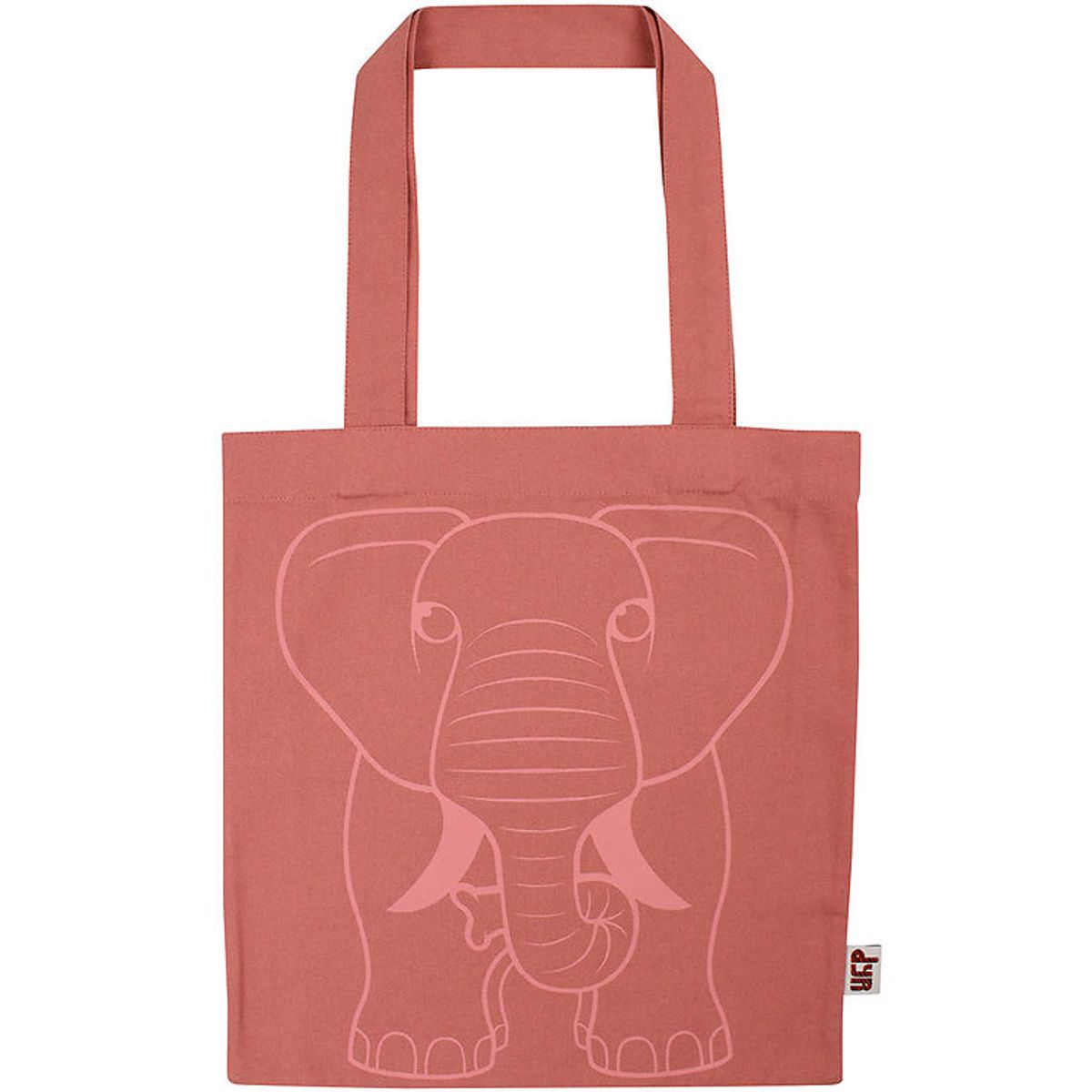 DYR-Cph Shopper - Soft Pink m. Elefant