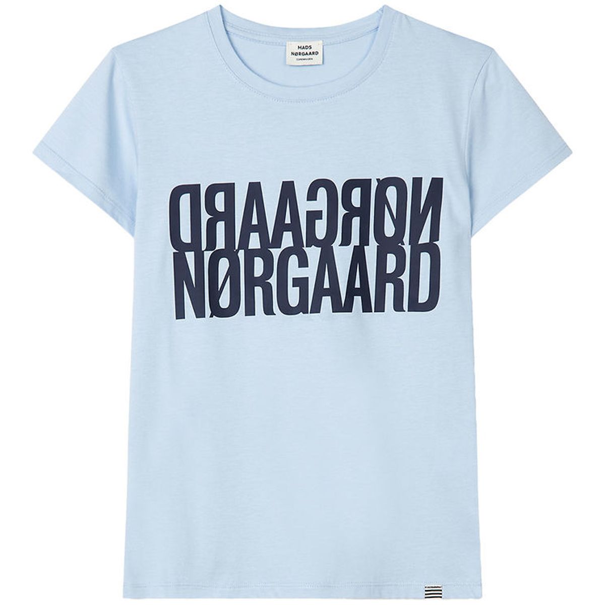 Mads Nørgaard T-shirt - Tuvina - Cashmere Blue