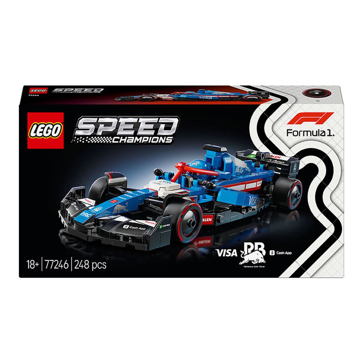 LEGO ® Speed Champions - Formula 1 Visa Redbull 77246 - 248 Dele