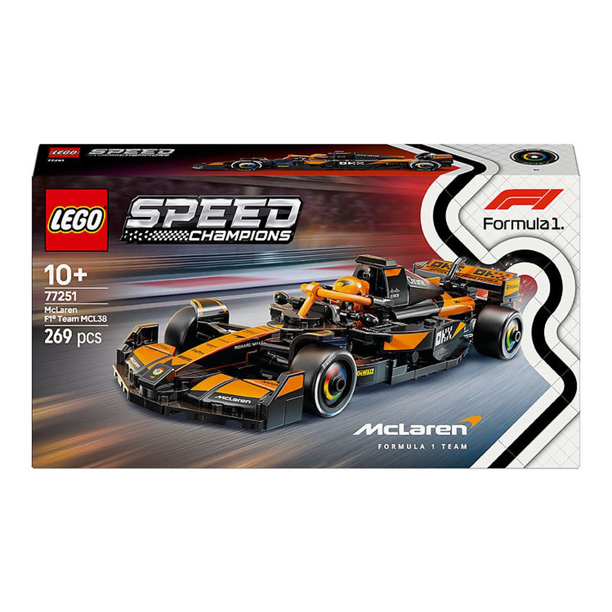 LEGO ® Speed Champions - McLaren F1 ® Team MCL38 77251 - 269 Dele