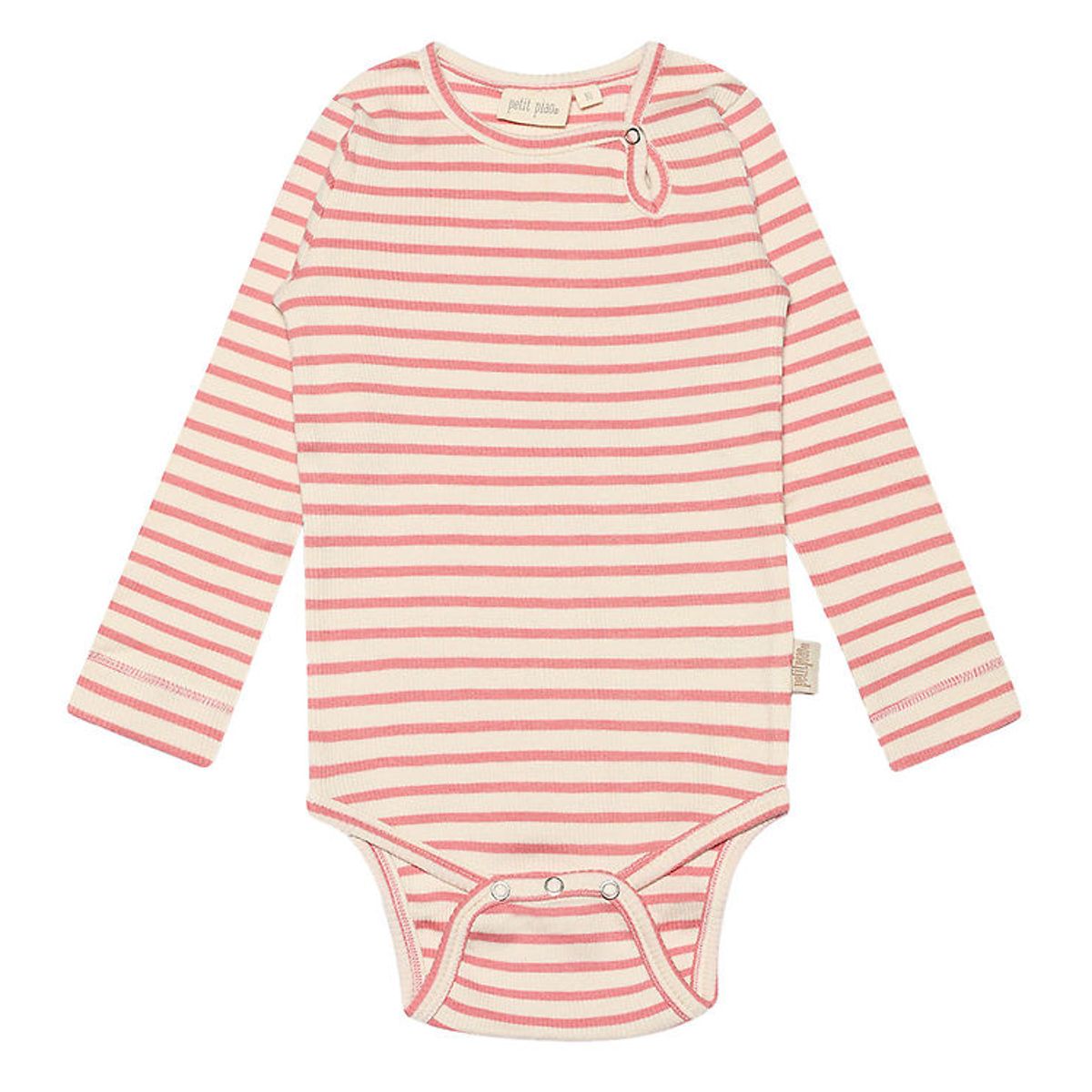 Petit Piao Body l/æ - Rib - Modal - Sea Shell Pink