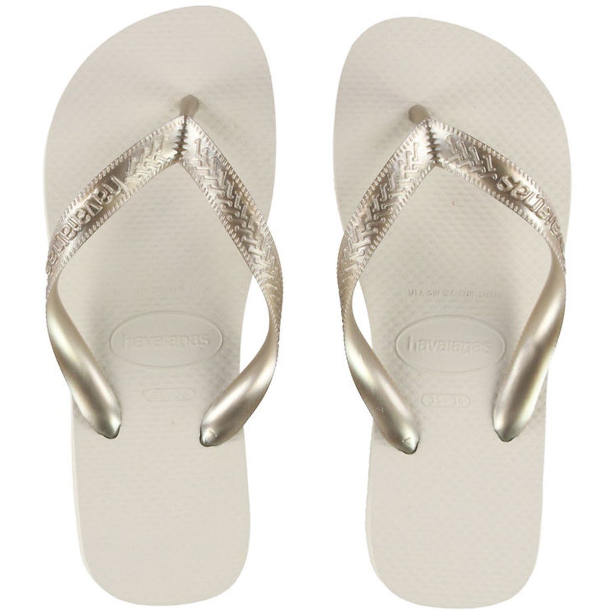 Havaianas Klipklapper - Top Tiras - Beige