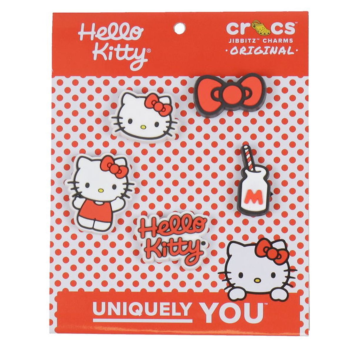 Crocs Vedhæng - Hello Kitty - 5-pak