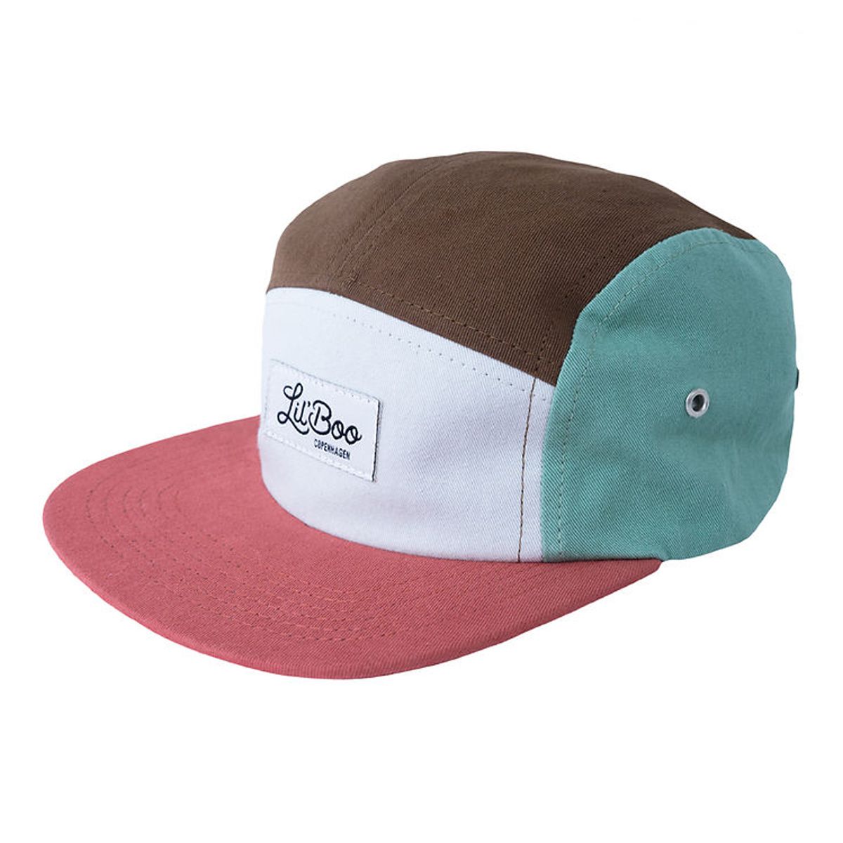 Lil'Boo Copenhagen Kasket - 5-Panel - Block Rust