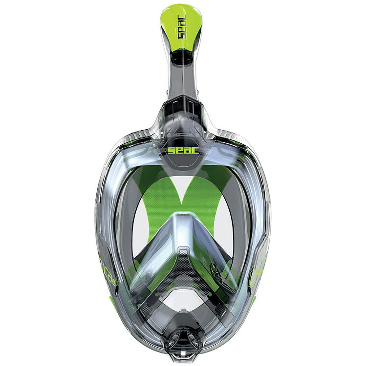 Seac Snorkelmaske - Magica L/XL - Sort/Lime