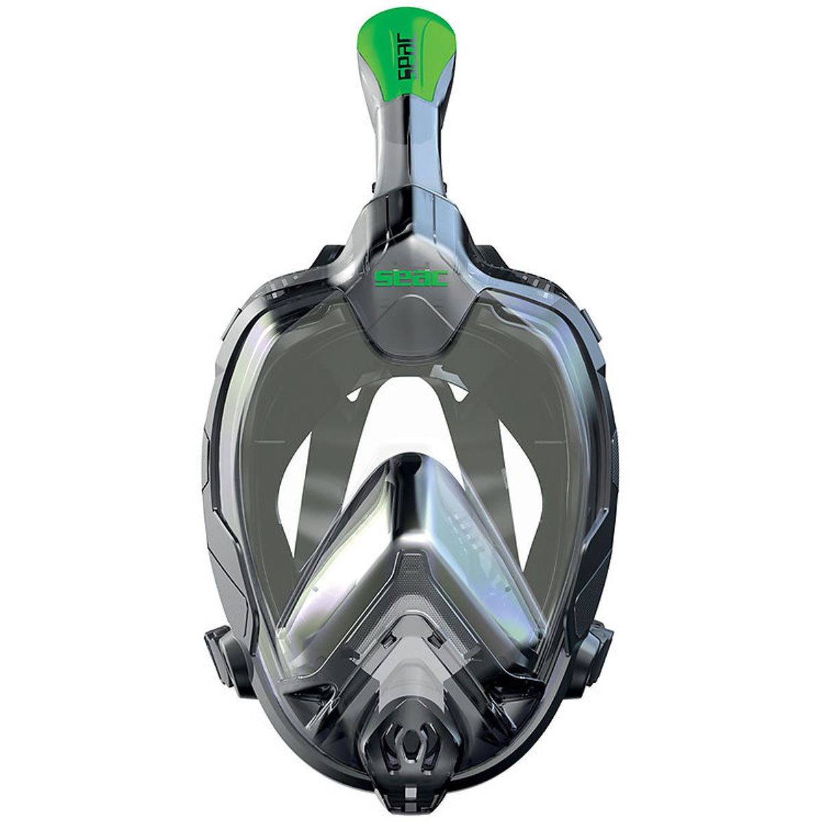 Seac Snorkelmaske - Libera S/M - Sort/Lime