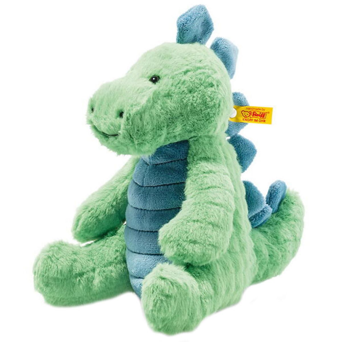 Steiff Bamse - 28 cm - Spott Stegosaurus - Green Petrol Sittin