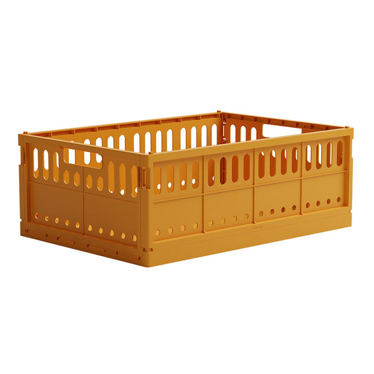 Made Crate Foldekasse - Maxi - 48x33x17,5 cm - Mustard