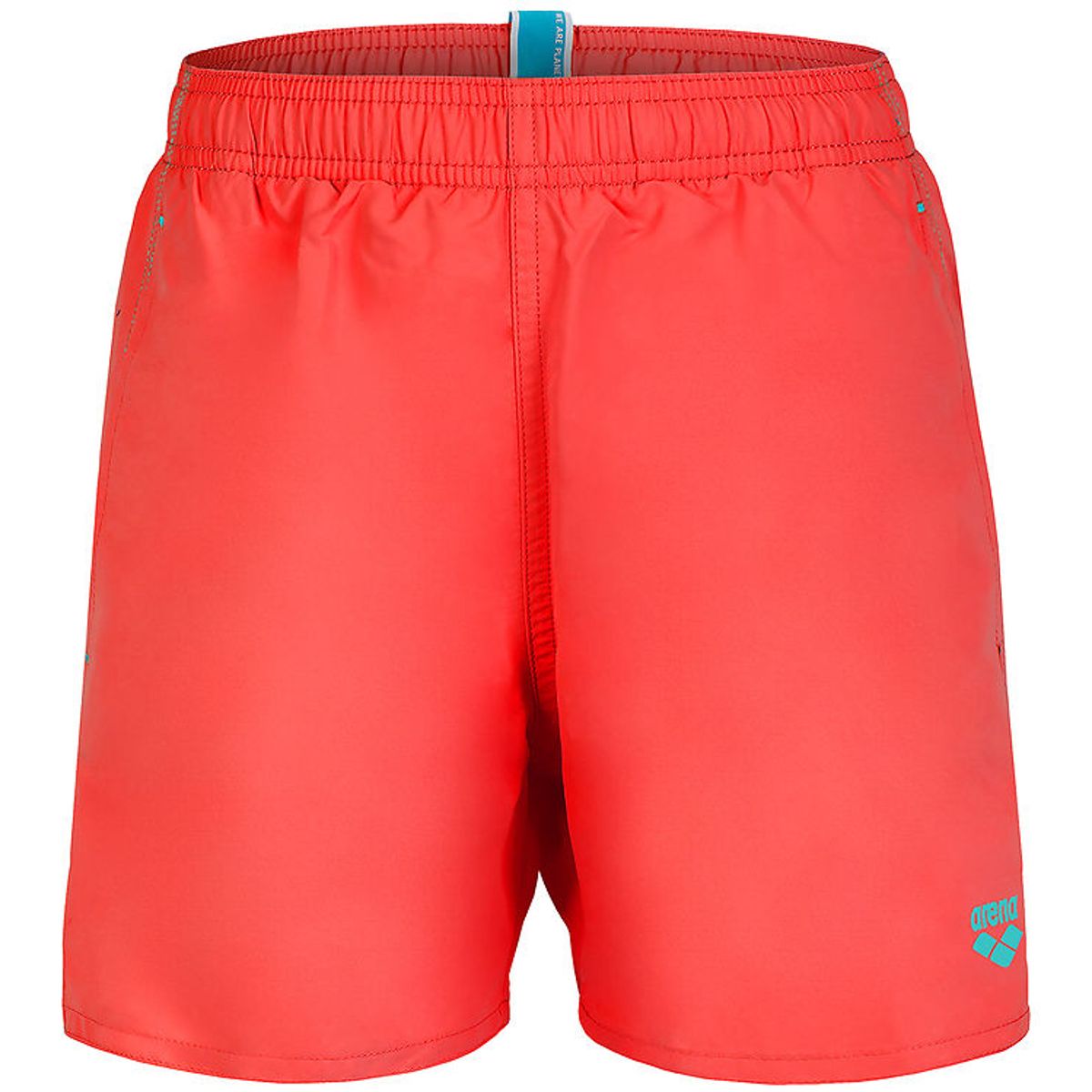 Arena Badeshorts - Solid R - Fluo Red/Water