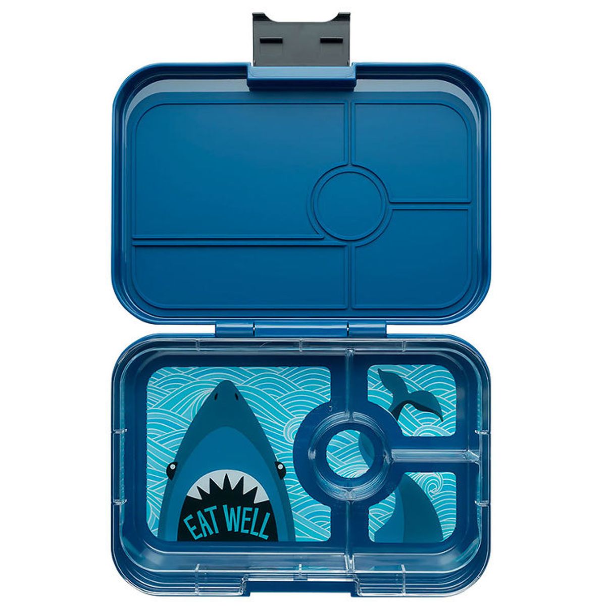 Yumbox Madkasse m. 4 Rum - Bento Tapas - Monte Carlo Blue/Shark