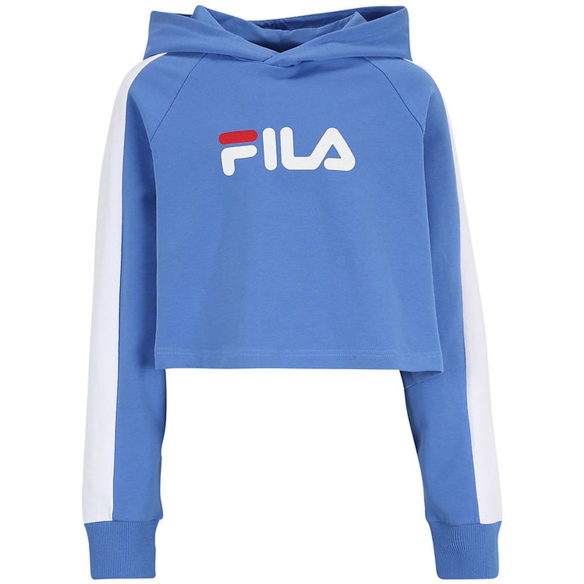 Fila Hættetrøje - Cropped - Lalendorf - Ultramarine/Bright White