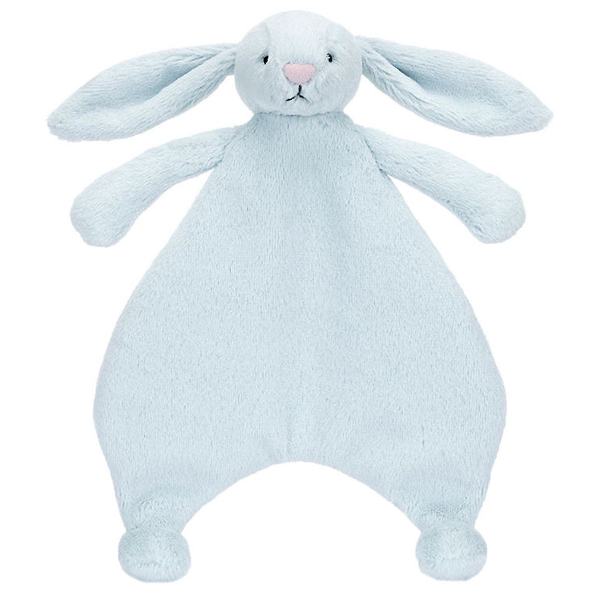 Jellycat Nusseklud - 27x20 cm - Bashful Bunny - Baby Blue