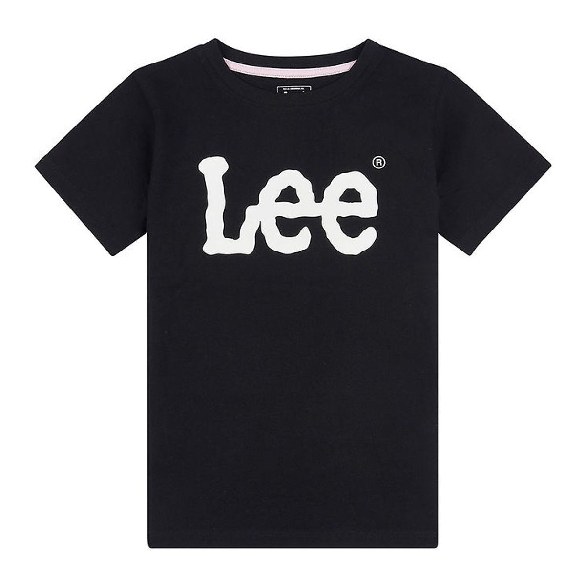 Lee T-Shirt - Wobbly Graphic - Sort