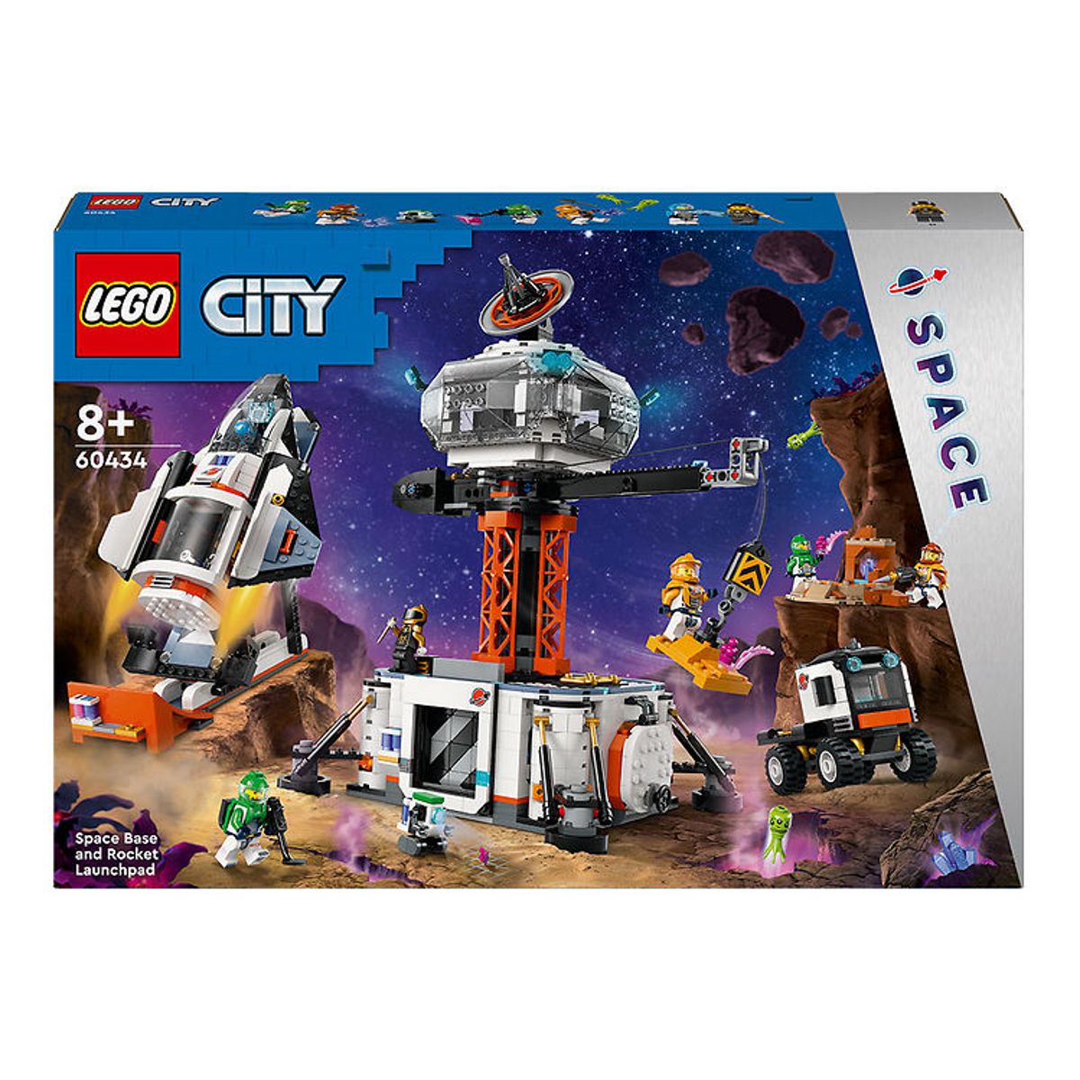 LEGO ® City - Rumbase Og Raketaffyringsrampe 60434 - 1422 Dele