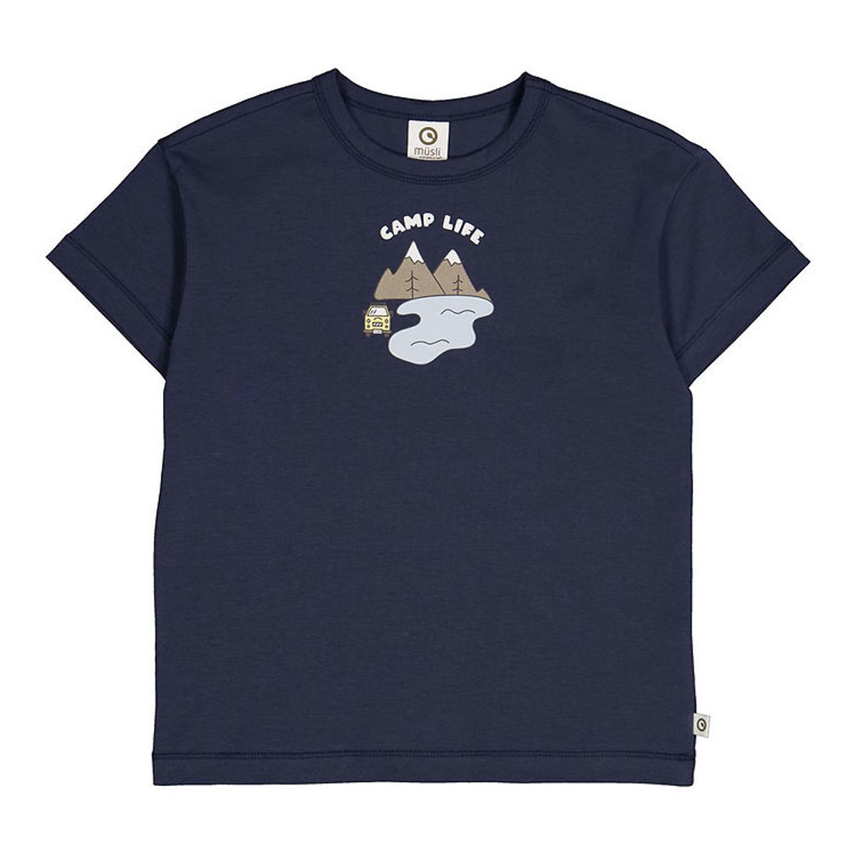 Müsli T-shirt - Cozy Me Camp Life - Night blue