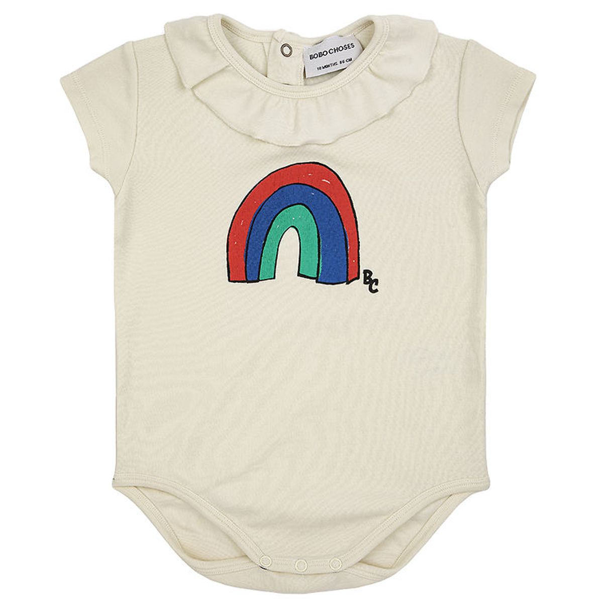 Bobo Choses Body k/æ - Rainbow - Off White