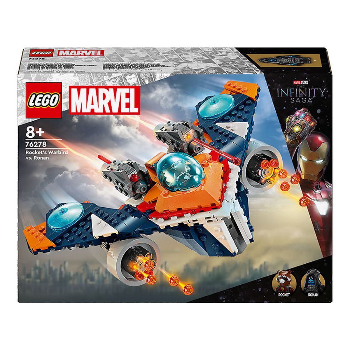 LEGO ® Marvel The Infinity Saga - Rockets Warbird Mod Ronan 76278