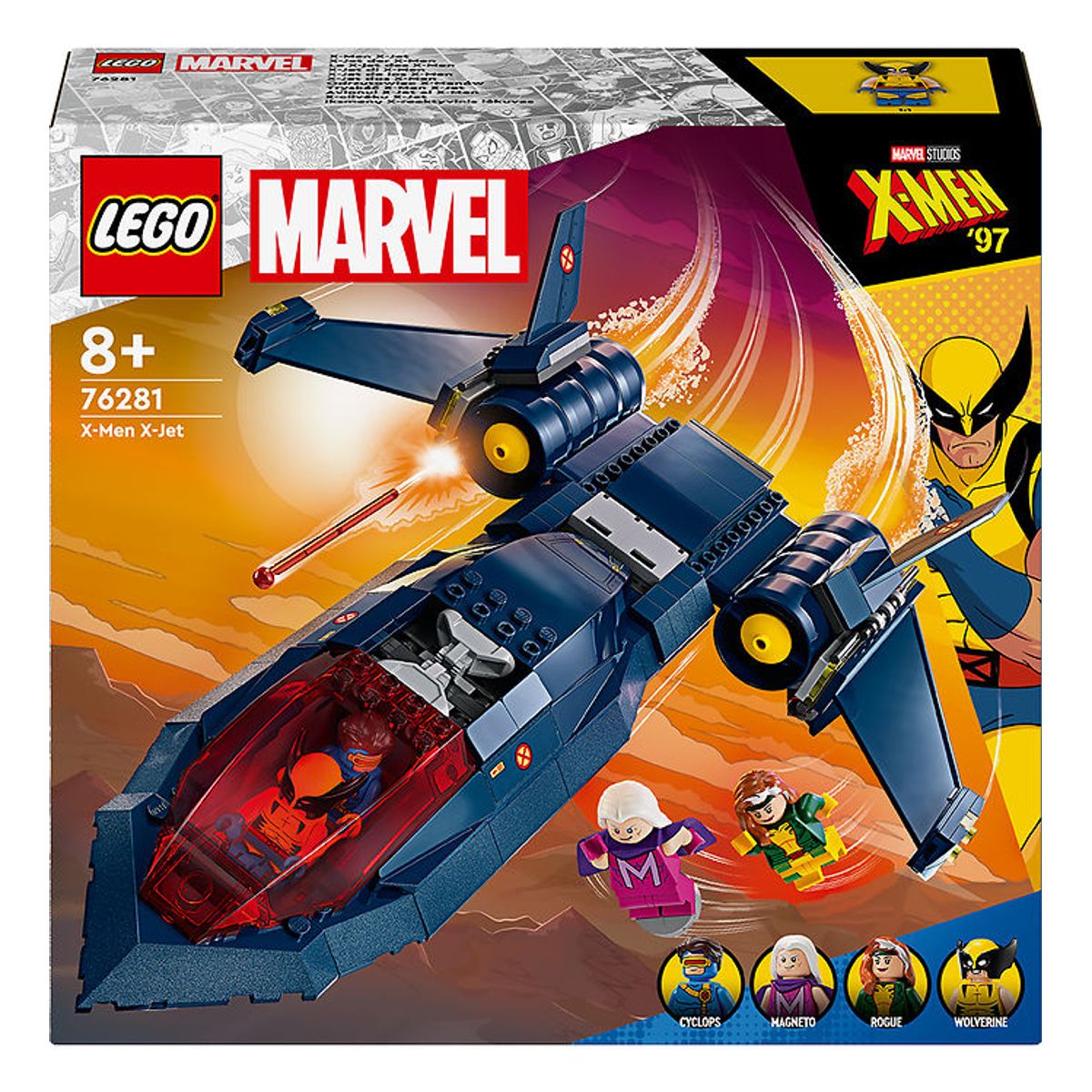 LEGO ® Marvel - X-Mens X-jet 76281 - 359 Dele