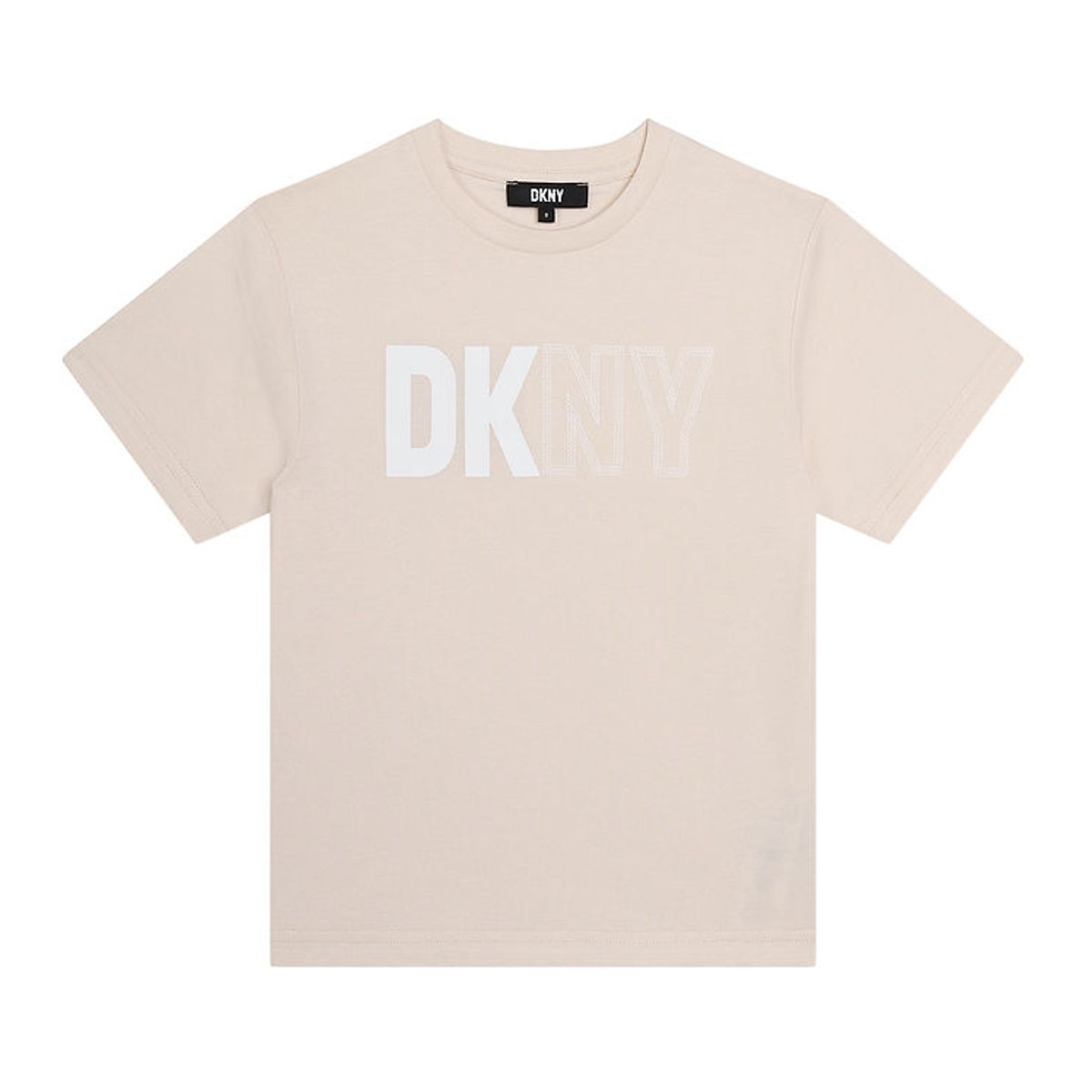 DKNY T-shirt - Creme m. Hvid