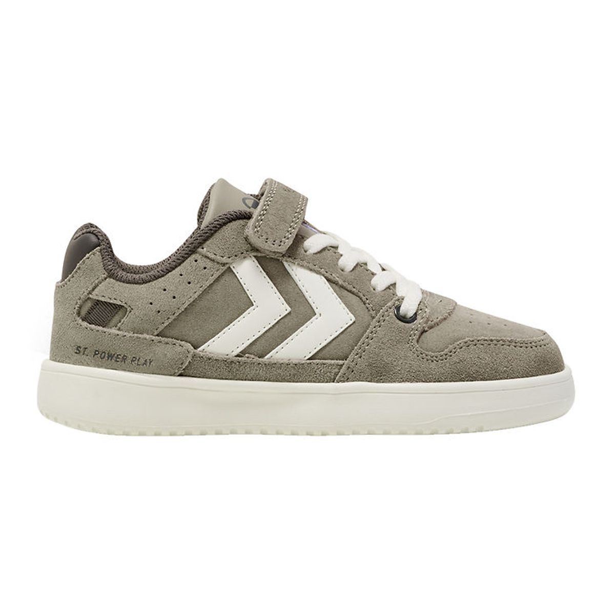 Hummel Sko - St. Power Play Suede JR - Roasted Cashew