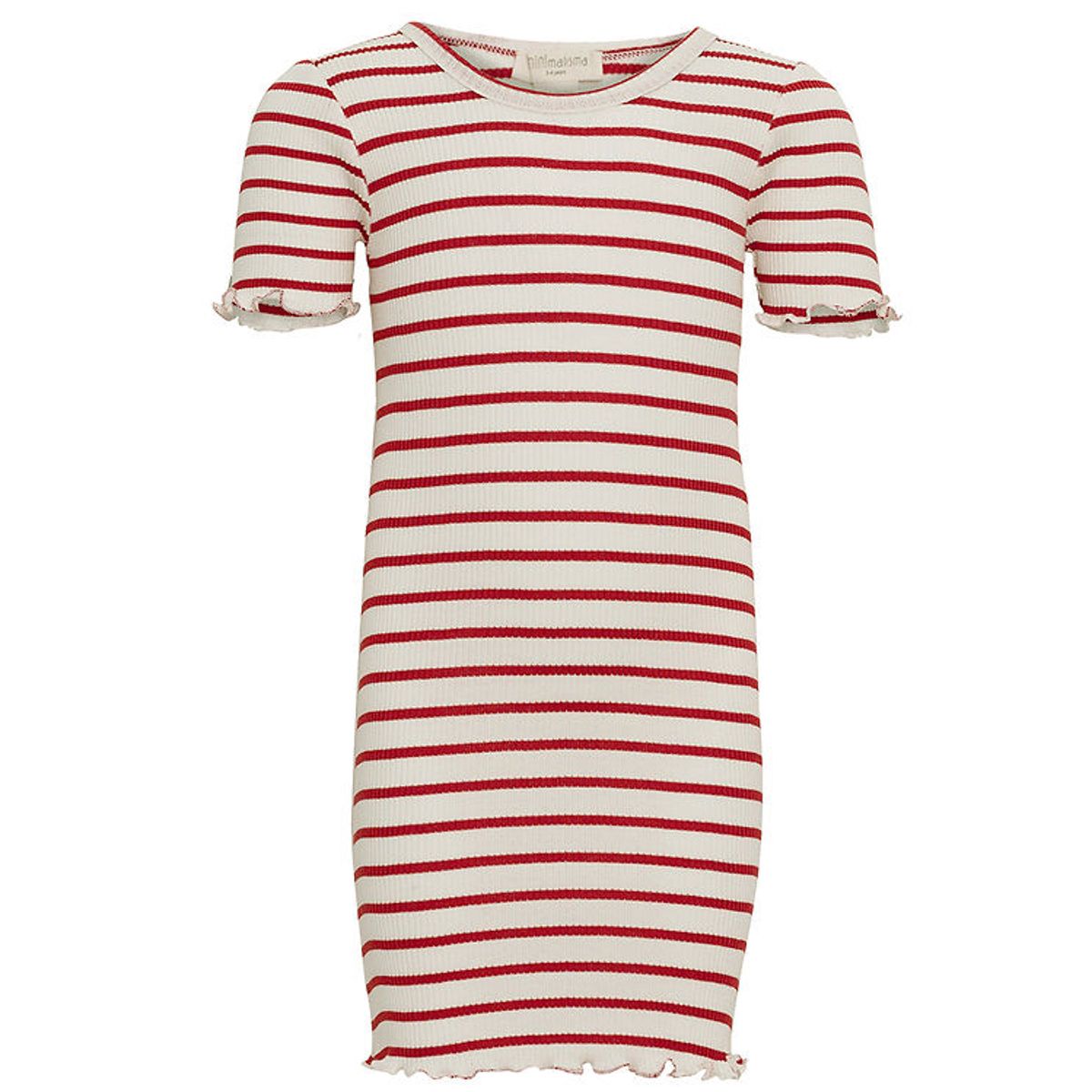 Minimalisma Kjole - Bird - Silke/Bomuld - Poppy Stripes