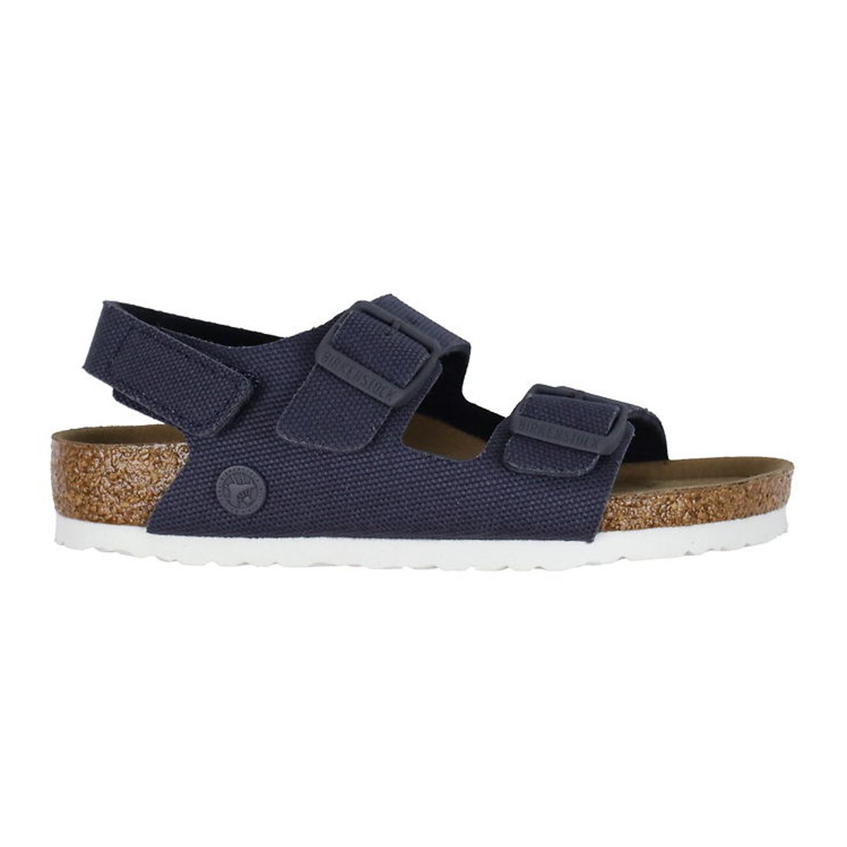 Birkenstock Sandaler - Milano HL Rivet Logo - Vegan Canvas Midni