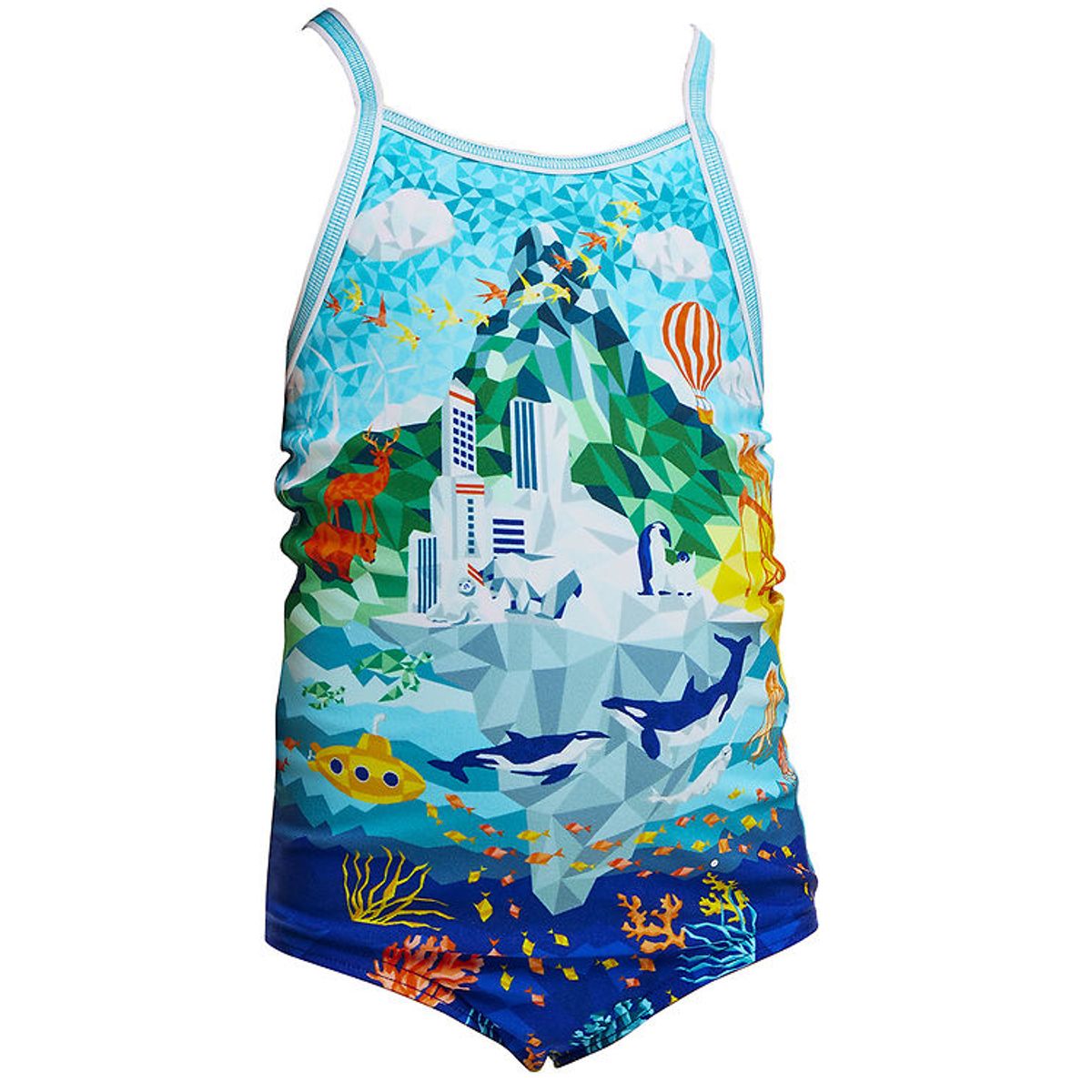 Funkita Badedragt - Printed - UV50+ - Wildermess