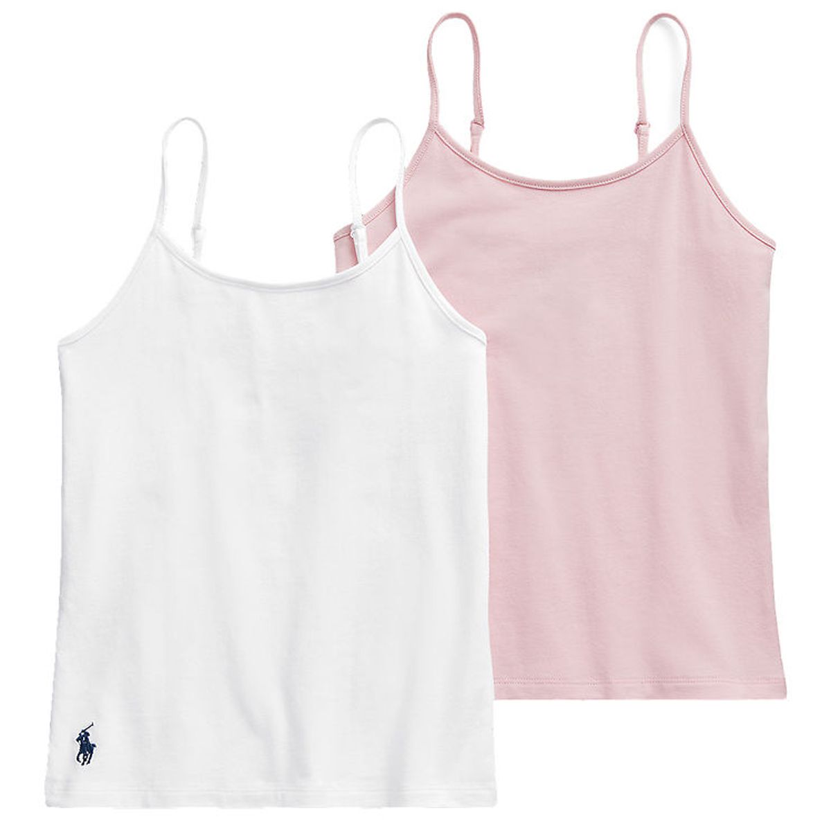 Polo Ralph Lauren Undertrøjer - 2 pak - Carmel Pink/Hvid