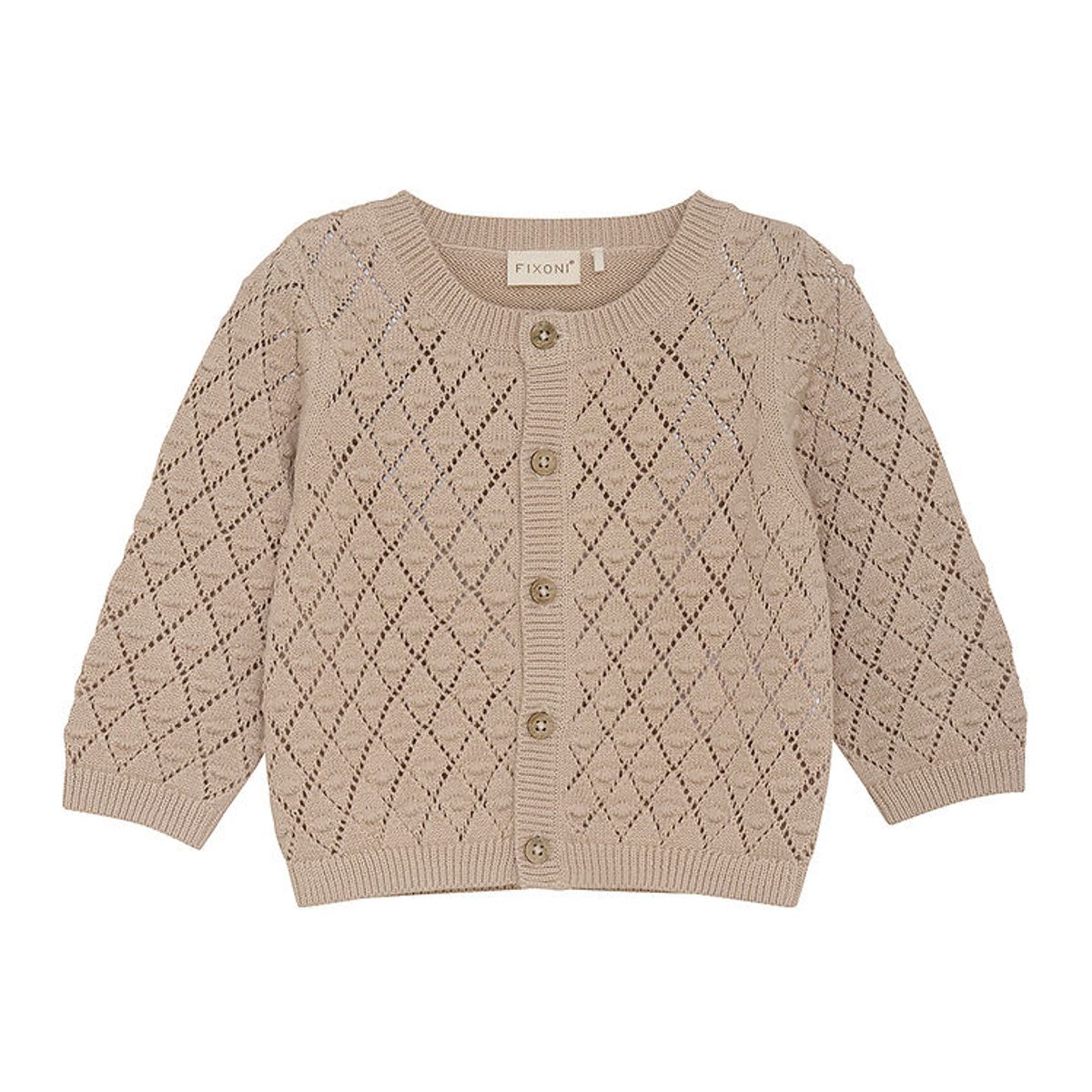 Fixoni Cardigan - Strik - Doeskin