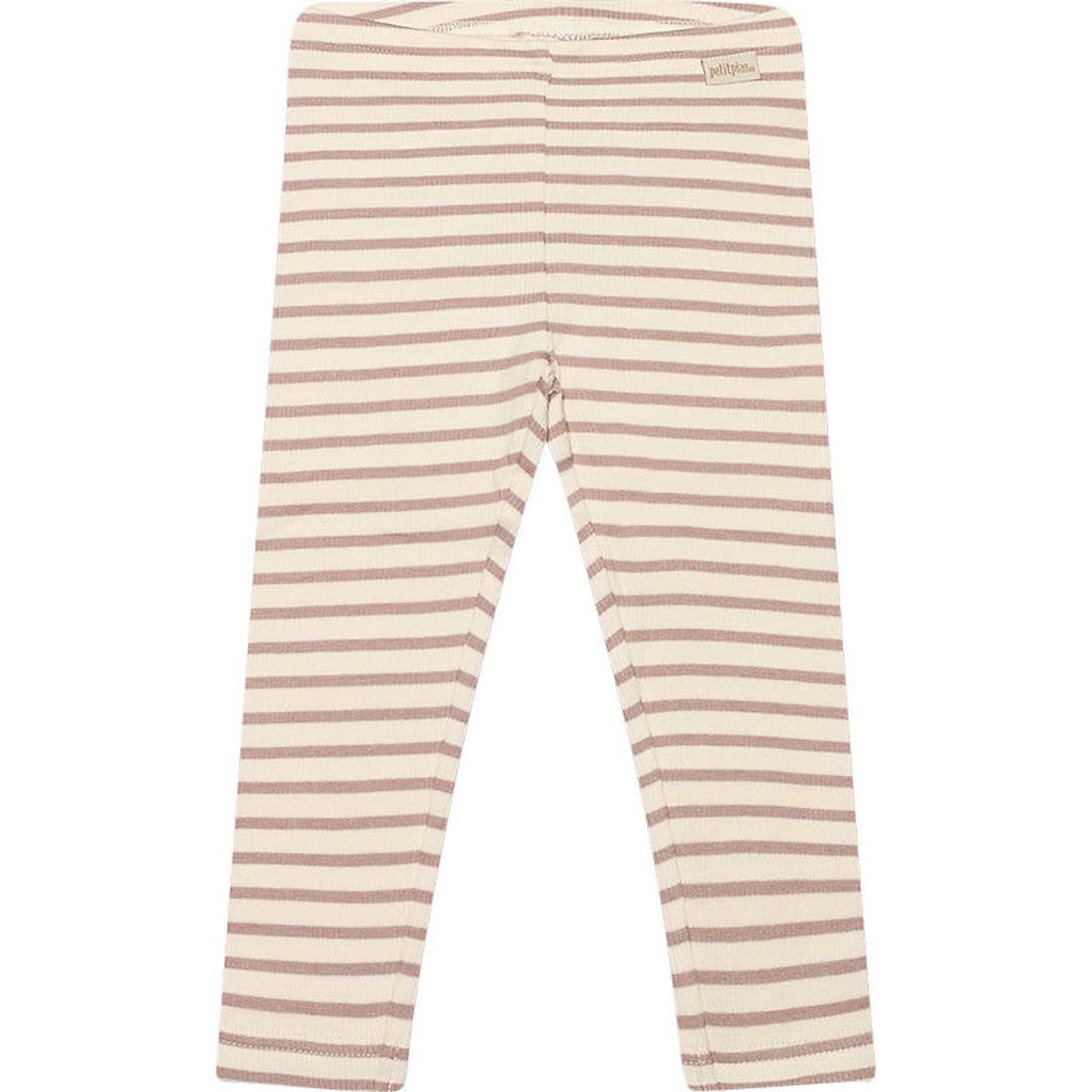 Petit Piao Leggings - Rib - Modal - Rose Fawn