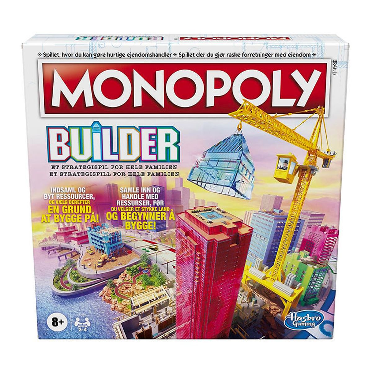 Hasbro Brætspil - Monopoly Builder