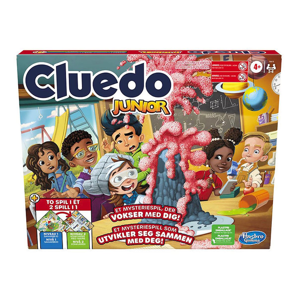 Hasbro Brætspil - Cluedo Junior - 2-i-1