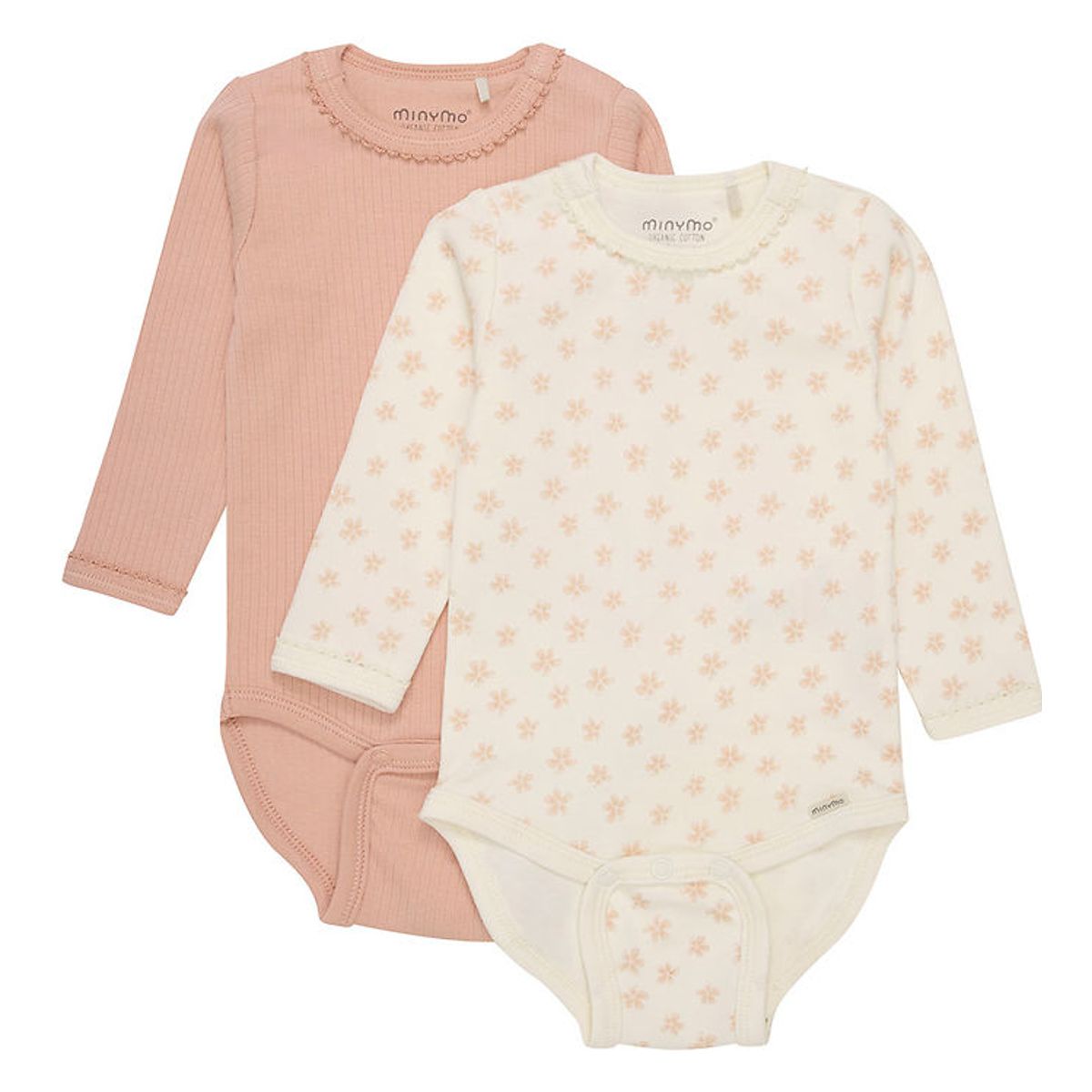 Minymo Body l/æ - 2-pak - Peach Beige