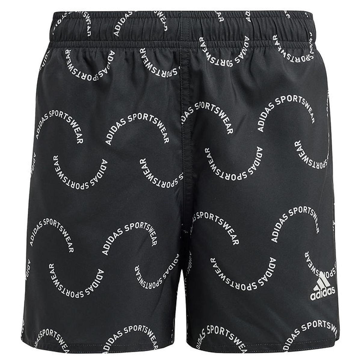 adidas performance Badeshorts - Wve Clx Sl - Sort/Hvid