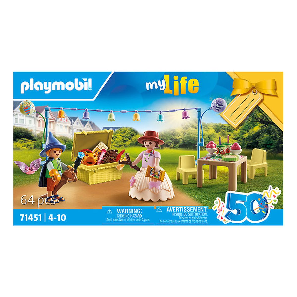 Playmobil My Life - Udklædningsfest - 71451 - 64 Dele