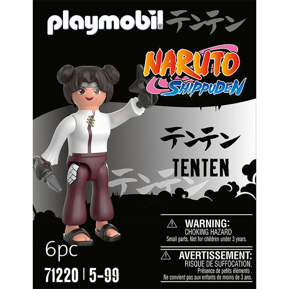 Playmobil Naruto - Tenten - 71220 - 6 Dele