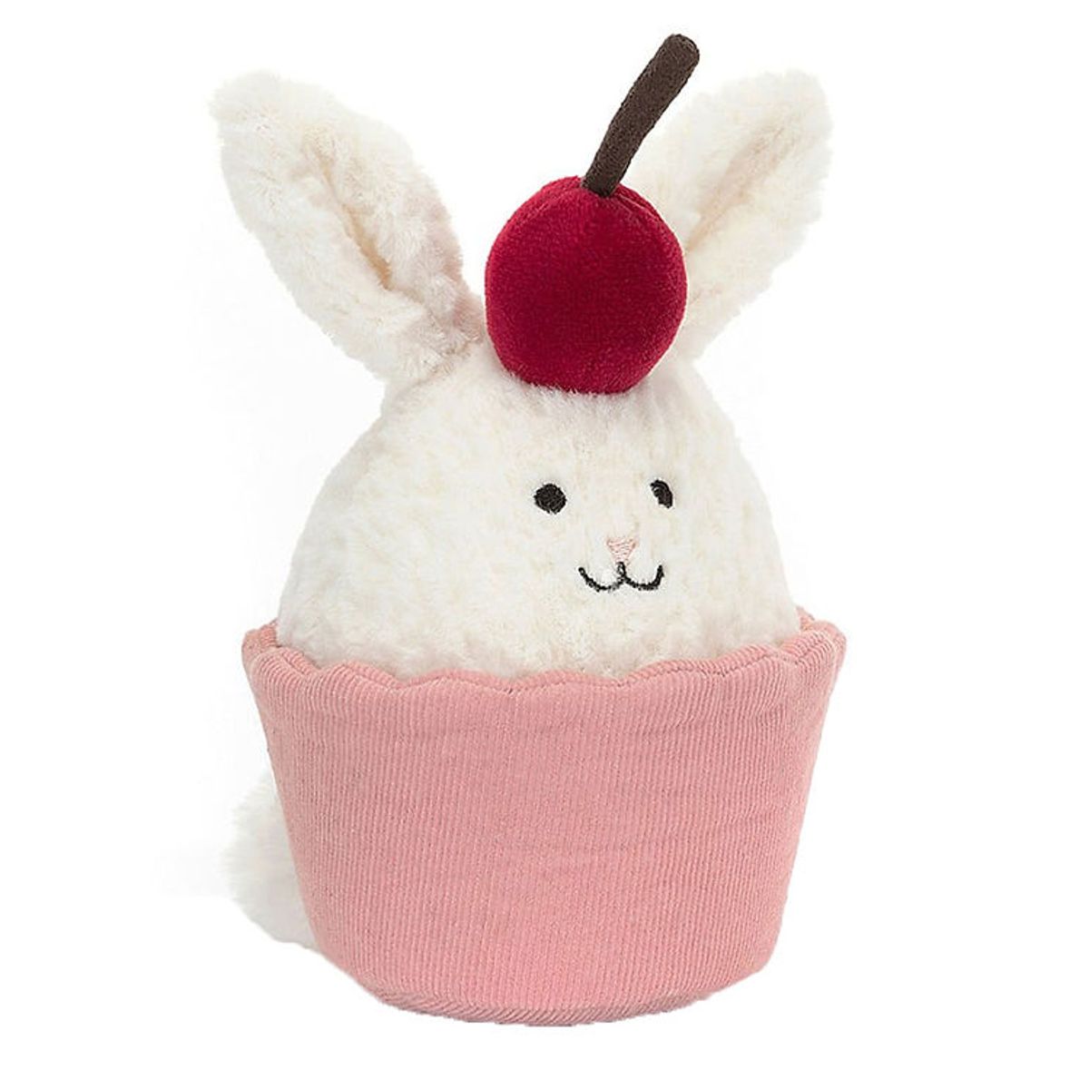 Jellycat Bamse - 14x10 cm - Dainty Dessert Bunny Cupcake