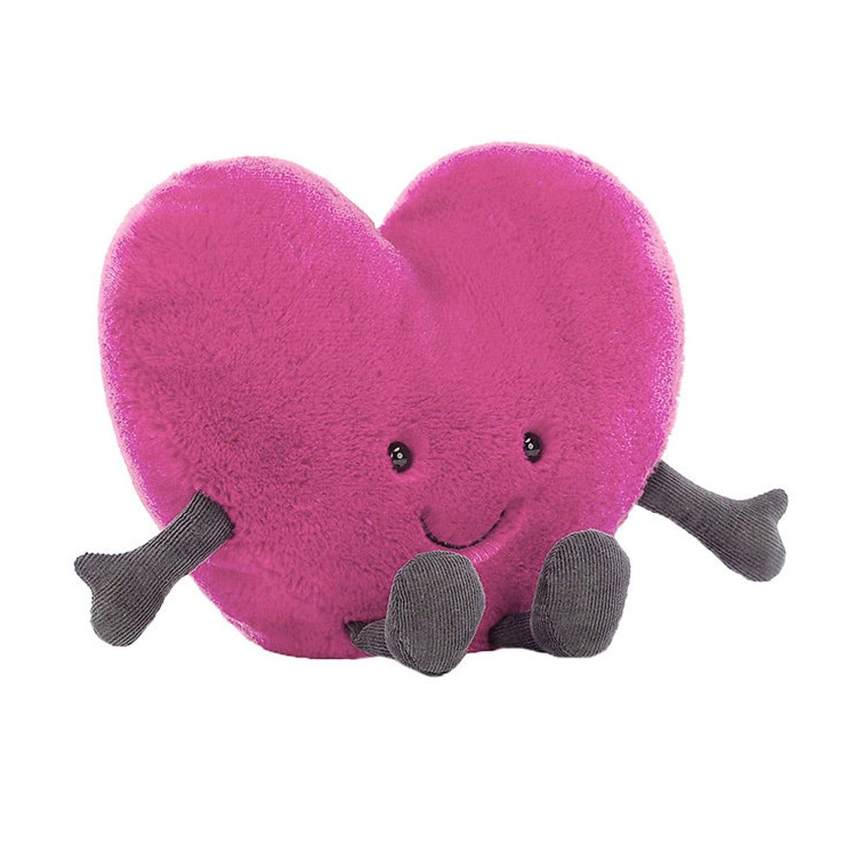 Jellycat Bamse - Large - 17x19 cm - Amuseable Pink Heart