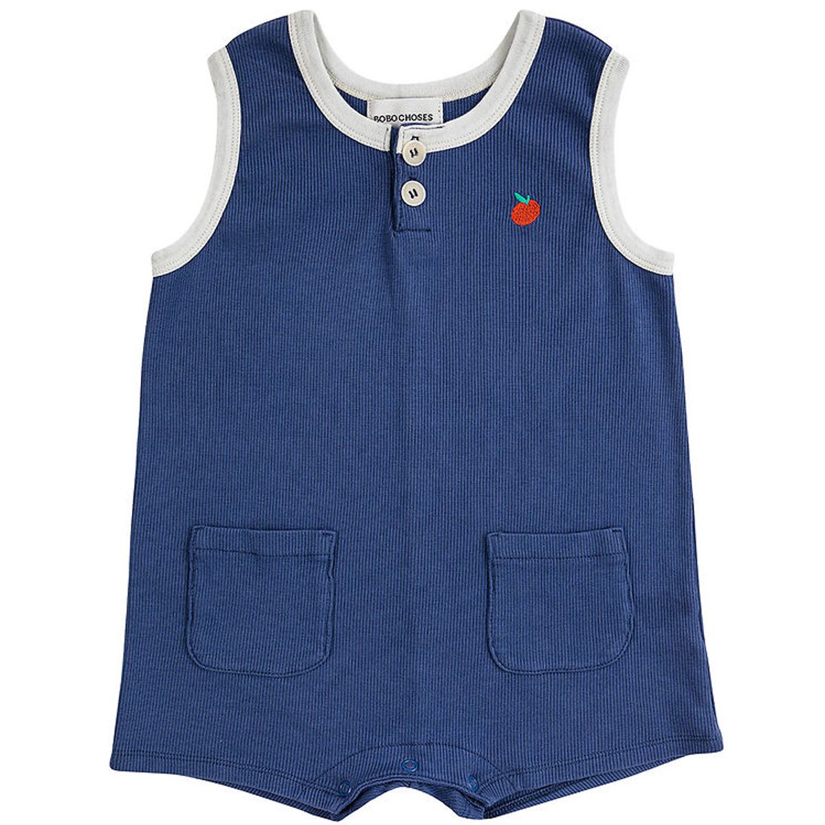 Bobo Choses Sommerdragt - Baby Tomato - Navy Blue