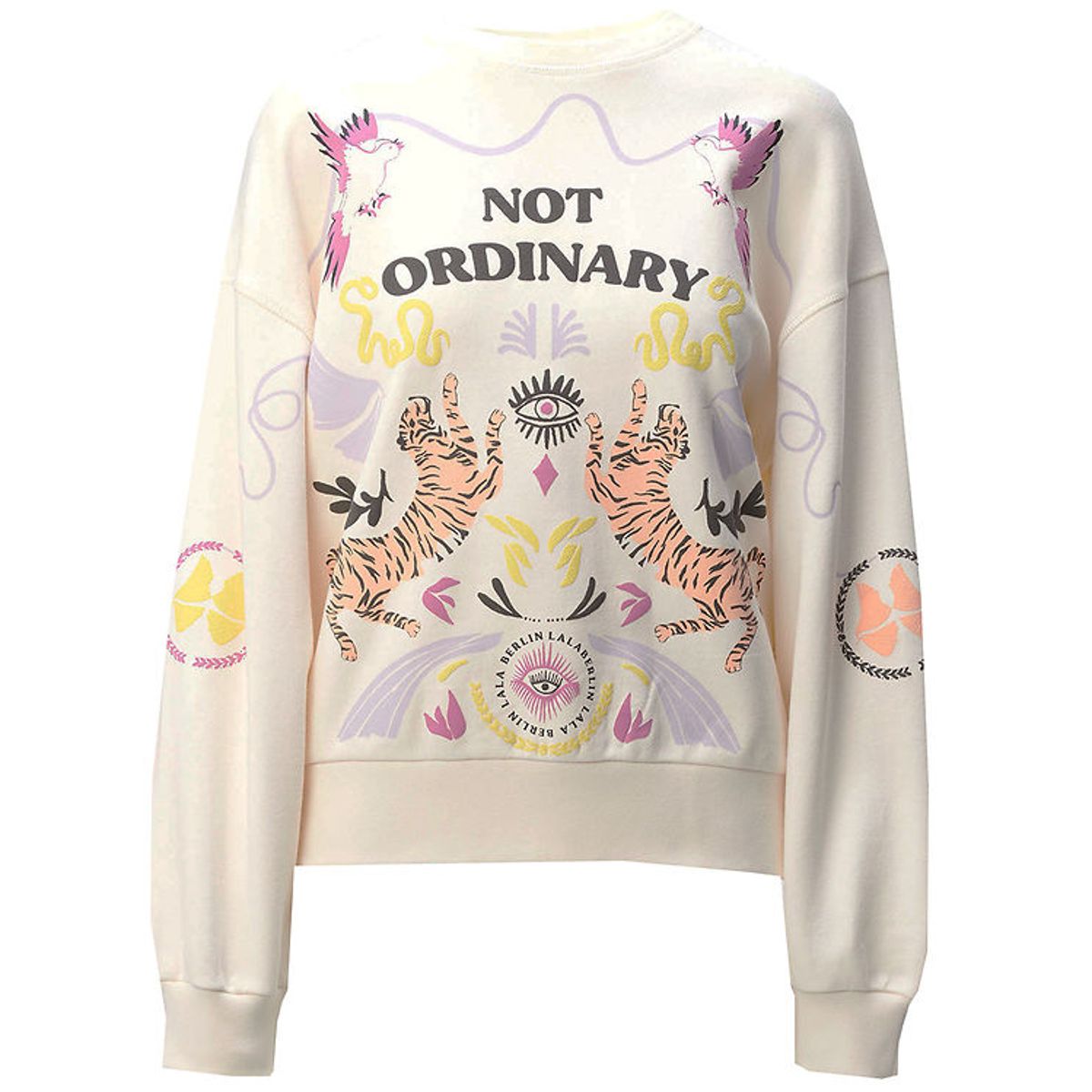 Lala Berlin Sweatshirt - Izoni - Not Ordinary Egret