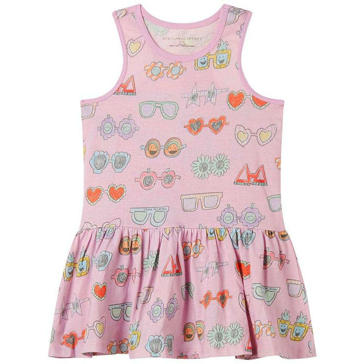 Stella McCartney Kids Kjole - Rosa m. Solbriller