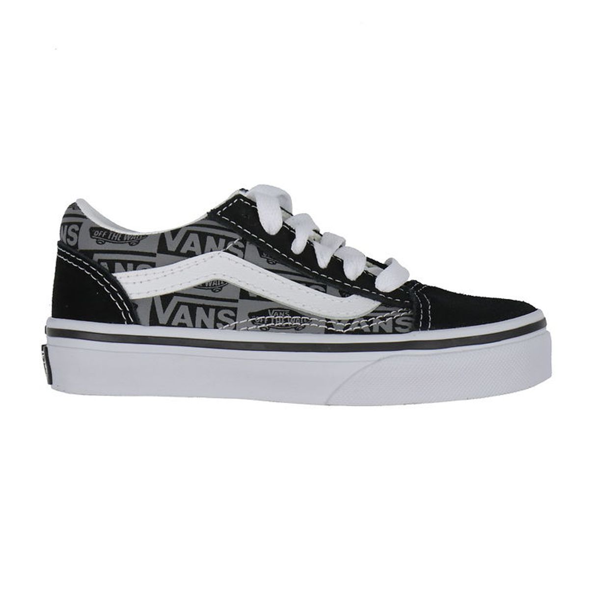 Vans Sko - Old Skool Logo - Black/Grey