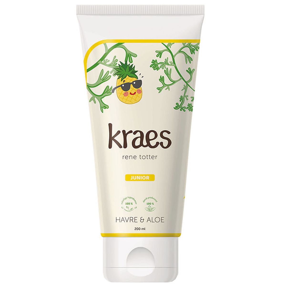 Kraes Shampoo - Rene Totter m. Ananas - 200 ml