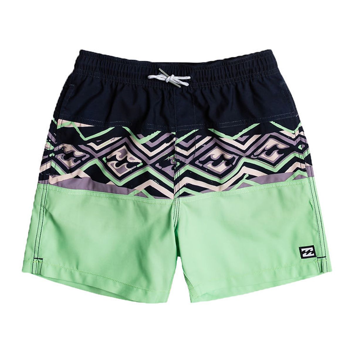 Billabong Badeshorts - Tribong - Navy/Grøn