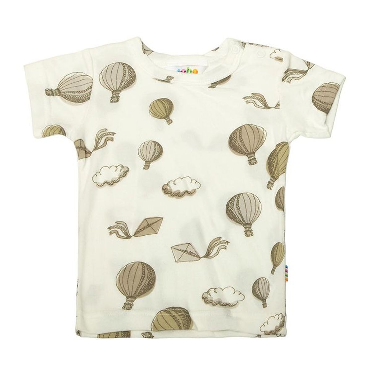 Joha T-shirt - Bambus - Off White m. Luftballon