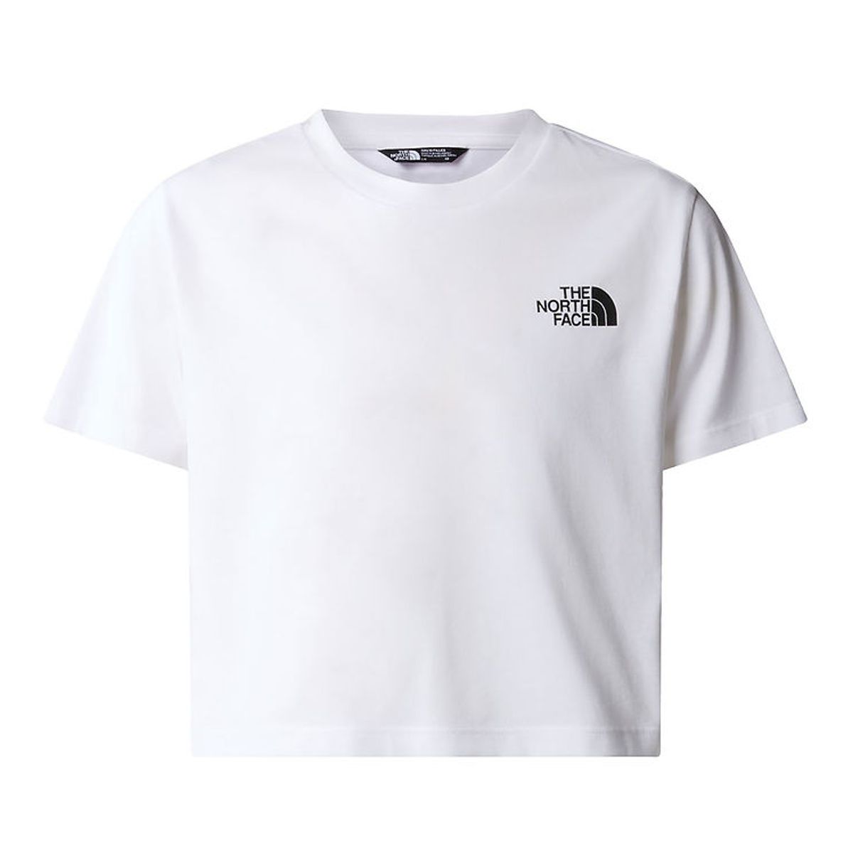 The North Face T-shirt - Crop Simple Dome - Hvid