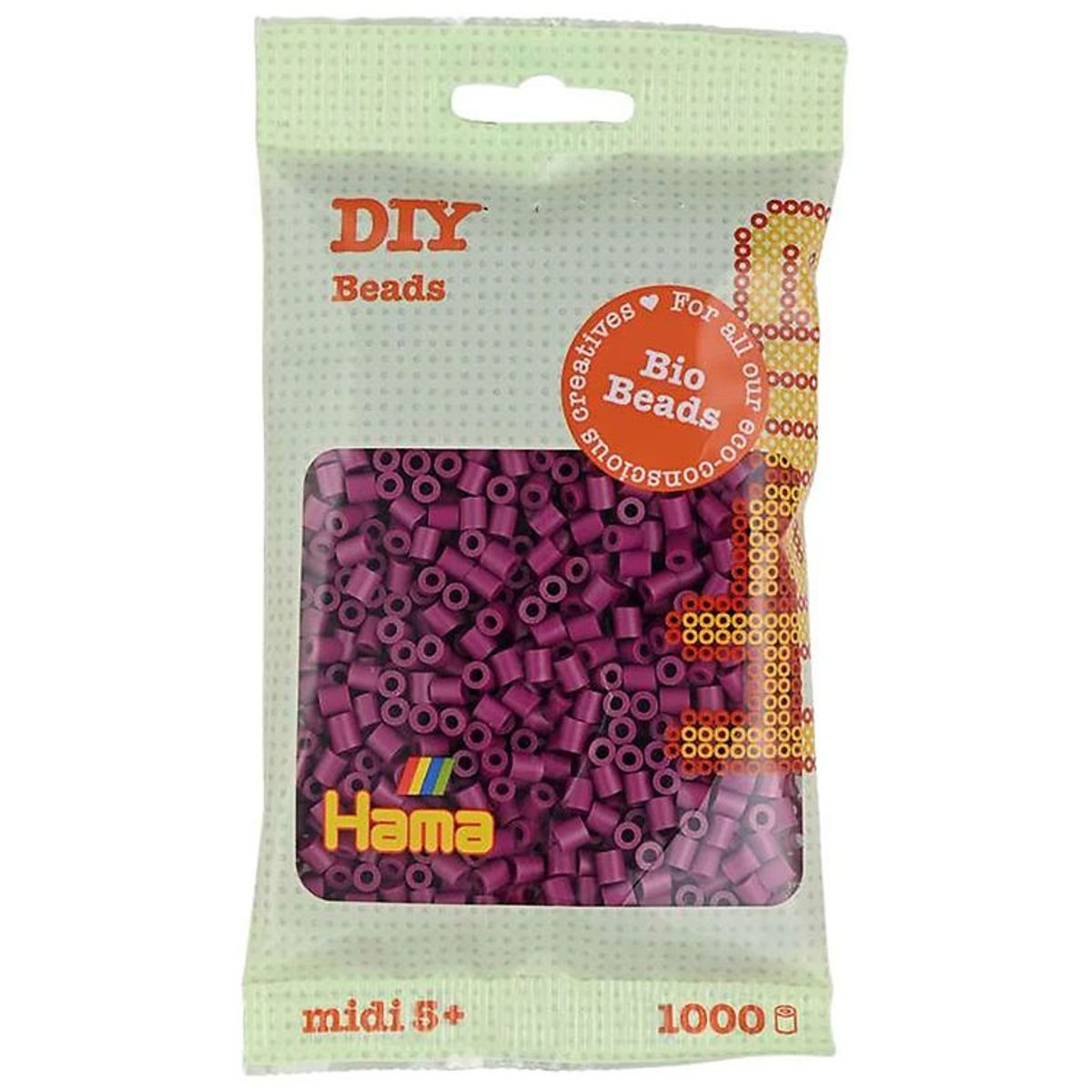 Hama Bio Midi Perler - 1000 stk. - 82 Blomme