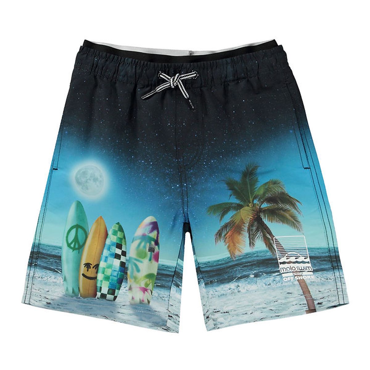 Molo Badeshorts - UV50+ - Neal - Sunset Surfer