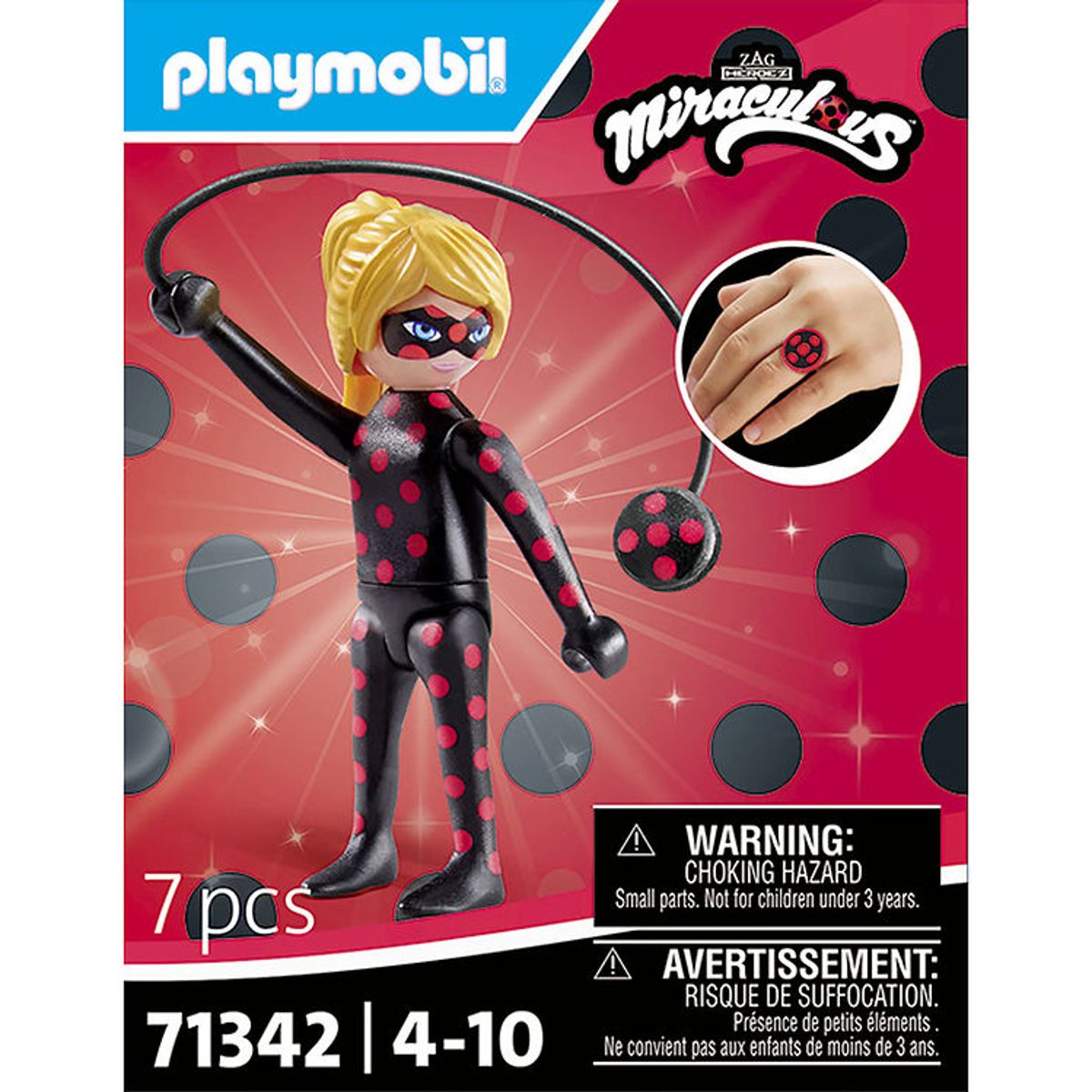 Playmobil Miraculous - Antibug - 71342 - 7 Dele